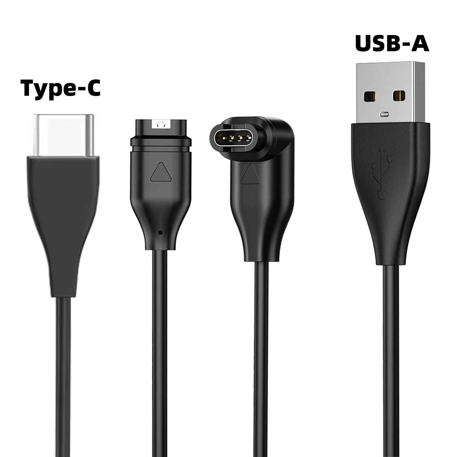 

USB A Type-C Magnetic Charging Cable Charger Adapter Cord Comaptible for Garmin Fenix 7/7S/7X/6/6S/5 Smart Watch Accessories