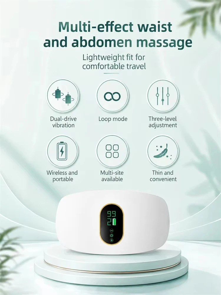 Abdomen Slimming Vibration Machine Weight Loss Lazy Big Belly Thin Waist Stovepipe Fat Burning Abdominal Massage Fitness Equip9