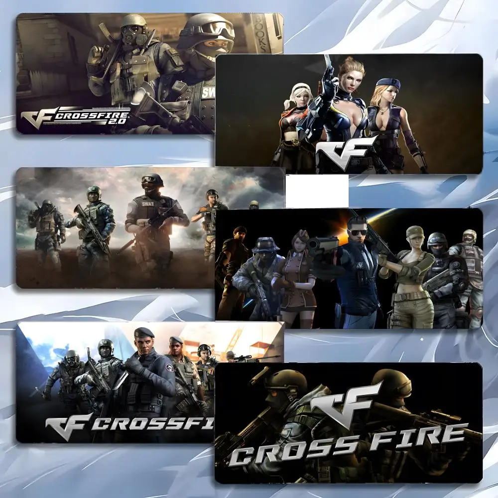 Competitive Action Game C-CrossFire Mouse Pad Mousepad Large Gaming LockEdge Thickened PC Table Desk Mat