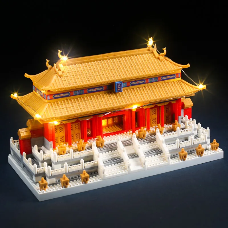 

Сборная игрушка-головоломка «Зал Тайхэ», подарок на день рождения для мальчика