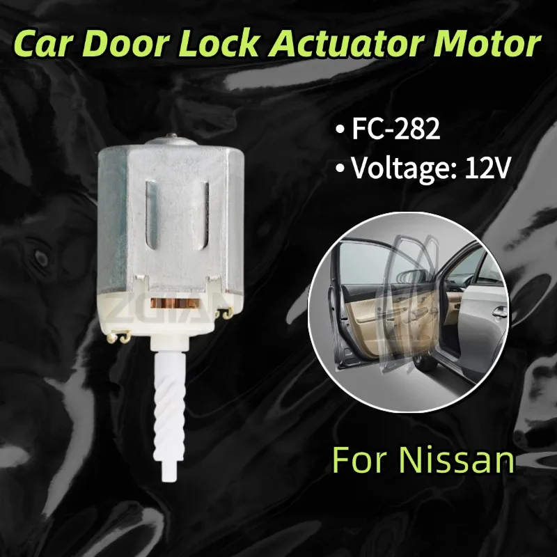 

AZGIANT Quiet Operation Car Door Lock Motor Repair FC-282 High Power 12 Volt Car Parts For 1989-1994 Nissan Skyline GTR GTS R32