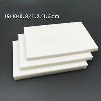 15*10*0.8cm Rubber Stamp Carving Rubber Hand DIY Stamp Special Brick Pure White