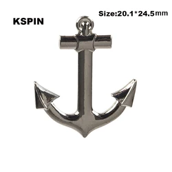 Anchor Metal Badges for Clothes Cute Cartoon Pinza Capelli Pin Icons XY0097