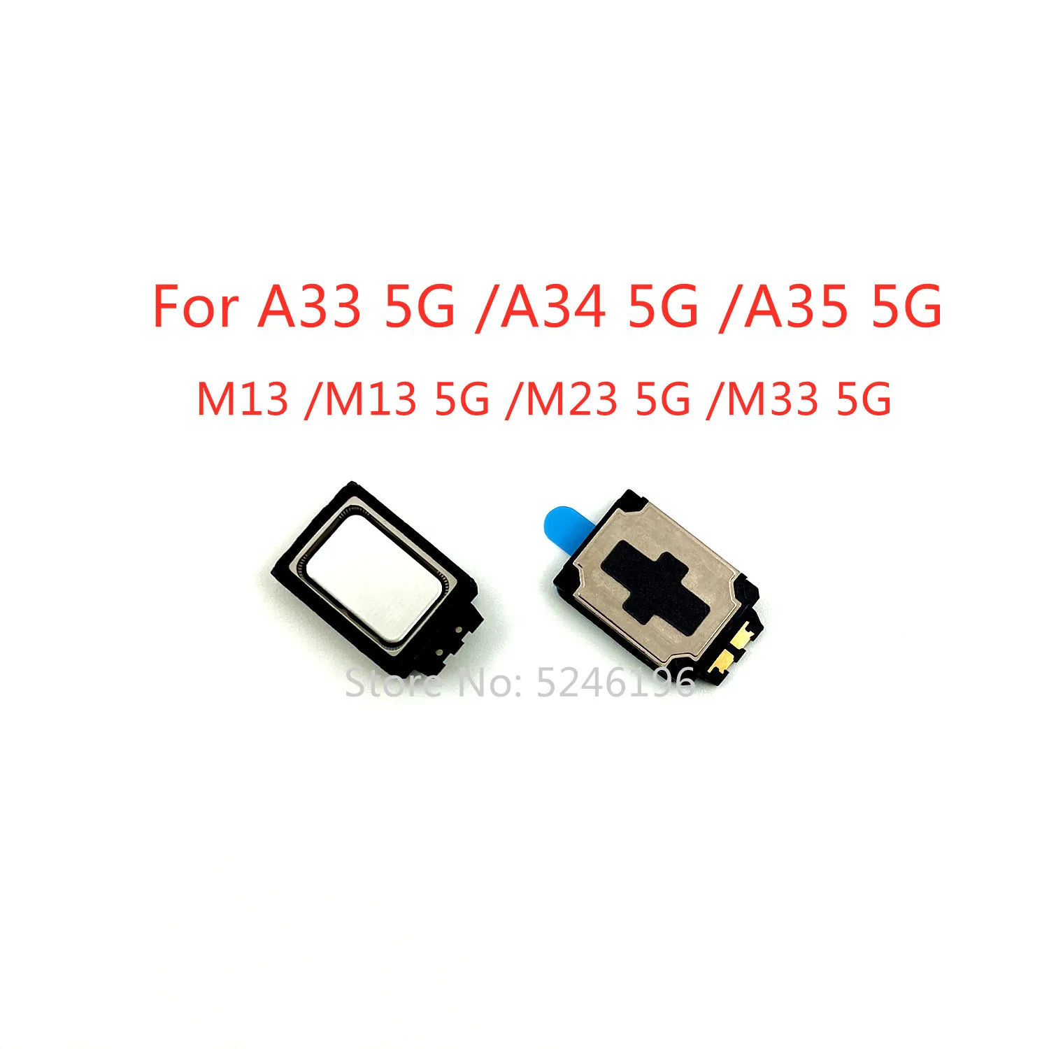 2pcs Loud Speaker Module Buzzer Ringer For Samsung Galaxy M13 5G M23 5G M33 5G A33 5G A34 5G A35 5G Replace Part
