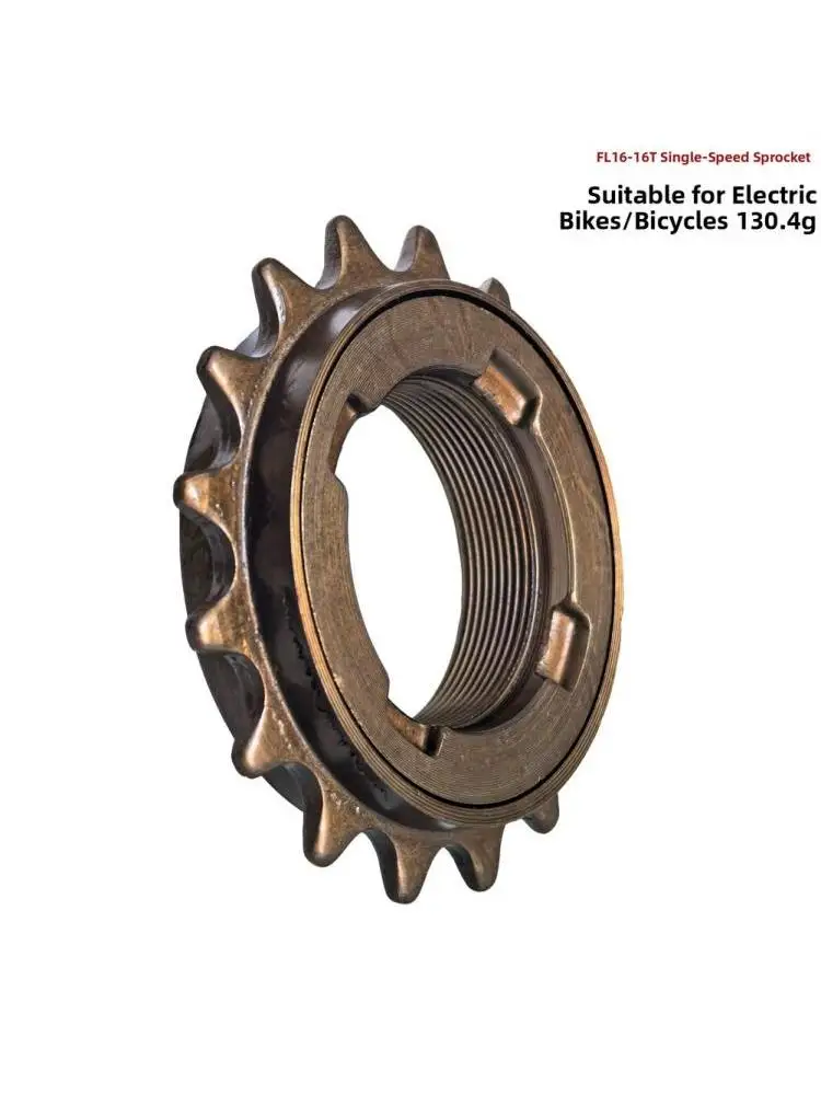 AliExpress NONE 16 Tooth Single Speed Flywheel Freewheel For Electric Bicycle And Fixed Gear Bike Conversion With Standard B1.375X24 Thread