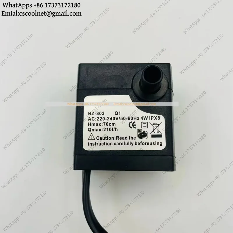 YX2 HZ-300 355 303 Miniature Submersible Pump For Aquarium Rockery Fountain