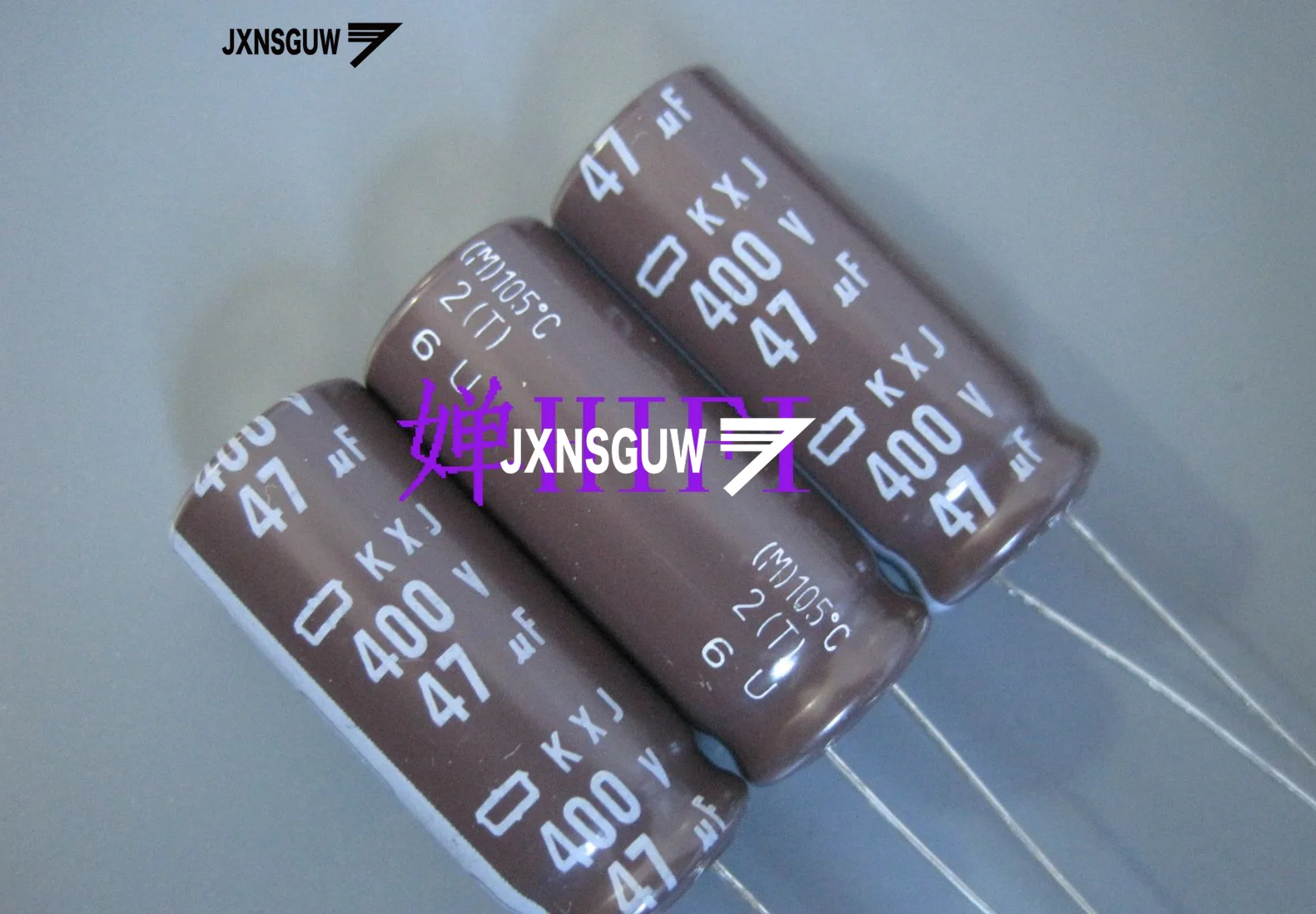 

10PCS NIPPON KXJ 400V47UF 12.5X30MM NCC Aluminum electrolytic capacitor 47UF/400V CHEMI-CON 105 degrees 47uF 400V