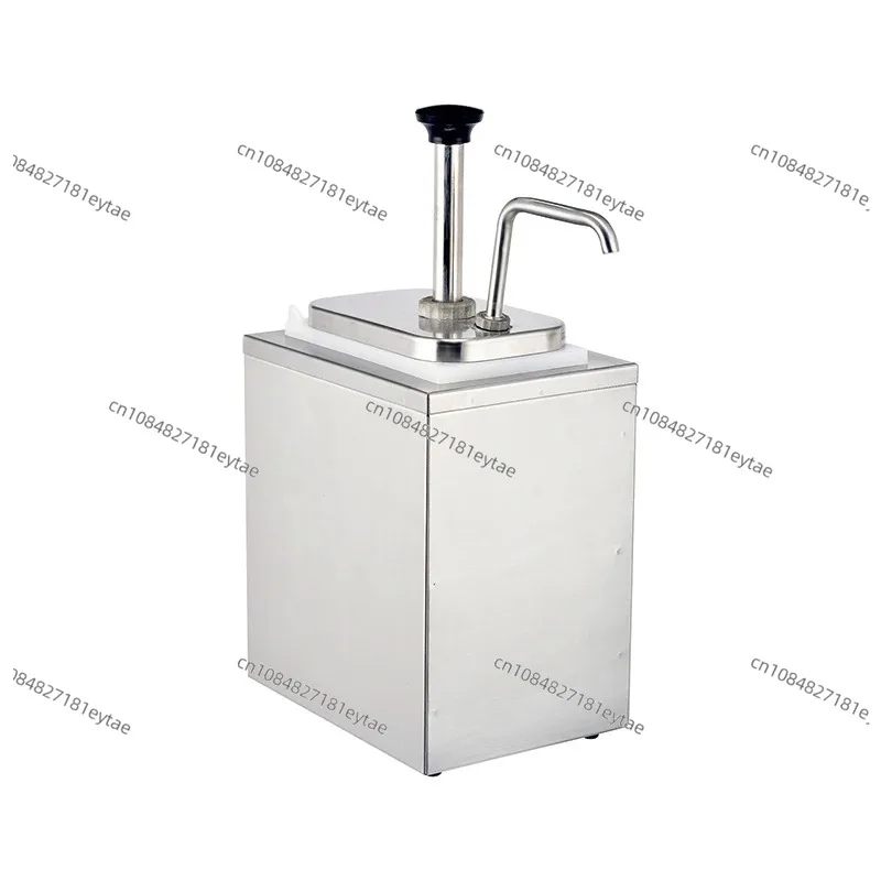 Commercial Restaurant Catering food warmer Stainless Steel Tabletop Ketchup condiment pump Sauce dispenser with 2 /3/4 tanks