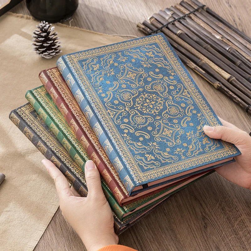 Лидер продаж, блокнот, 128 листов, утолщенный офисный блокнот, винтажный журнал, планировщик для рисования, дорожная обложка для блокнота, идея подарка