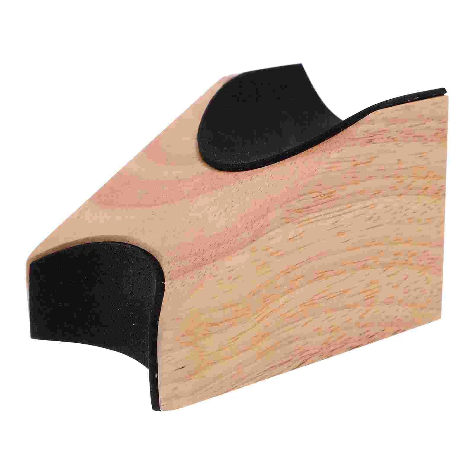 Guitar Ukulele Bass Neck Shim Accessories Kit Wood Color Electric Repair Luthier Tool Rest Cradle Fret File