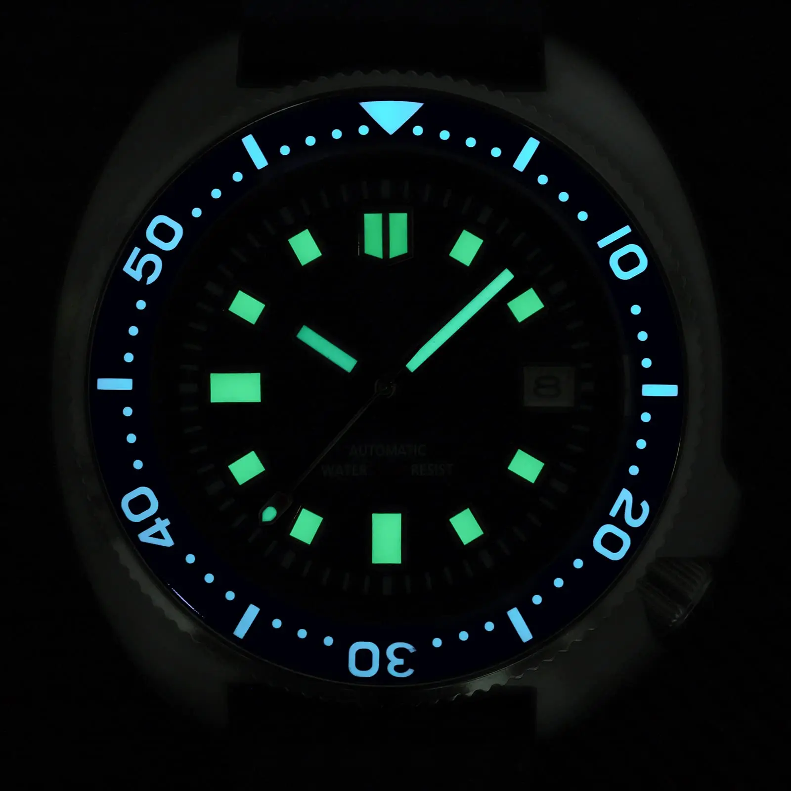 NH35 Movement Automatic Mechanical Sapphire Crystal Luminous 200m Diver Luxury Wristwatch