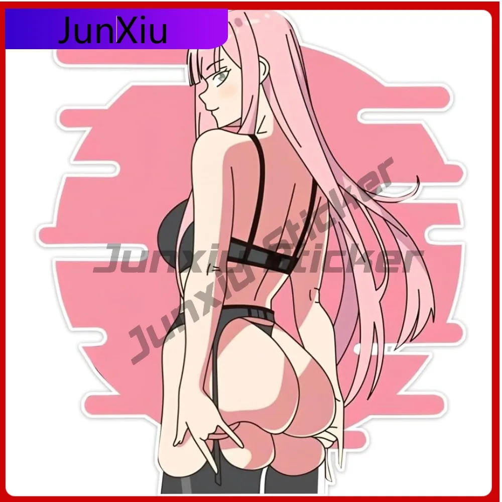 Anime Women Sticker Suitable for Car Windows Bumper Computers Laptops Glass Walls Waterproof Exterior Accessories Car Cover Wate