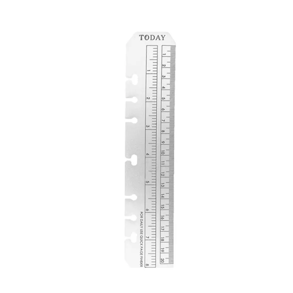 Measurement A5 A6 A7 Bookmark Straight Ruler Index Ruler Separator Drafting Drawing Ruler Loose Leaf Notebook Bookmark Ruler