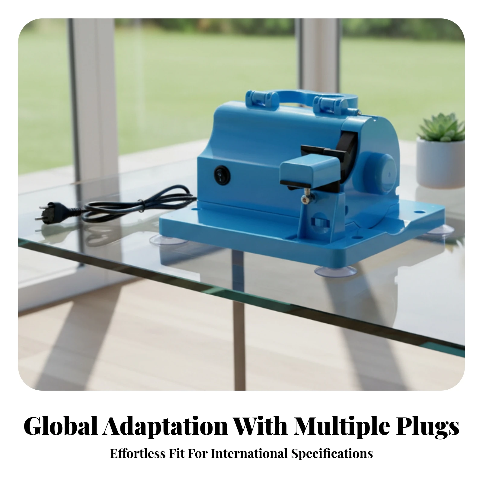 Suction Feet Hard Plastic Electric Scissors Sharpening Tool Power Tool Scissors Sharpening Machine
