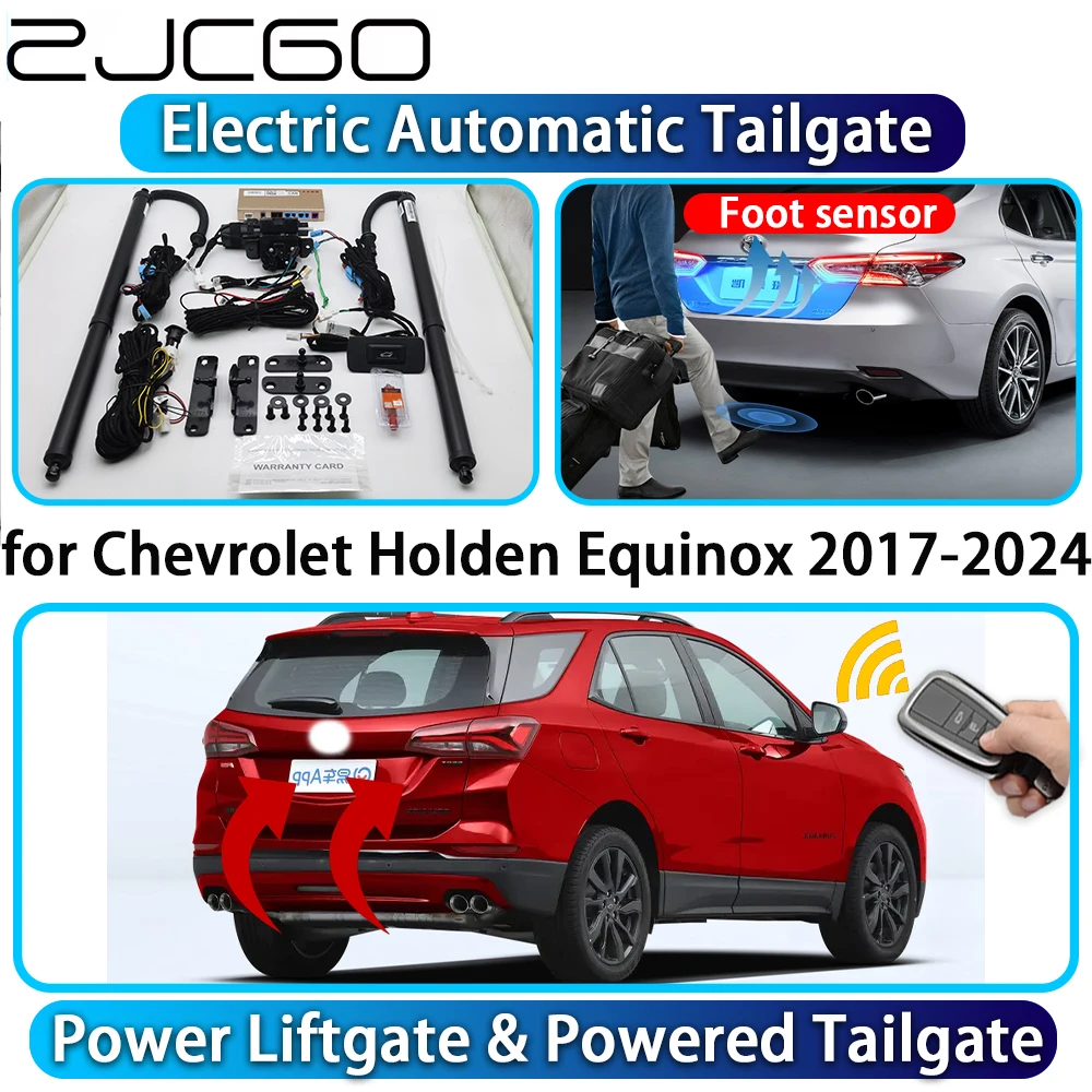 

ZJCGO for Chevrolet Holden Equinox 2017-2024 OEM Automatic Power Liftgate Powered Tailgate Intelligent System Car Trunk Lift Kit