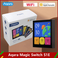 New Aqara Magic Switch S1E Smart Home Touch Control Scene Panel Touch Panel Voice Control Remote Switch For Homekit Aqara APP