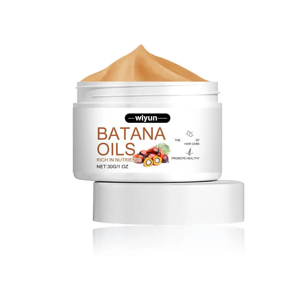 30g Batana Oil Hair Mask idratare e riparare la radice dei capelli per una riparazione più spessa e più sana ripristina la cura dei capelli M7Z6