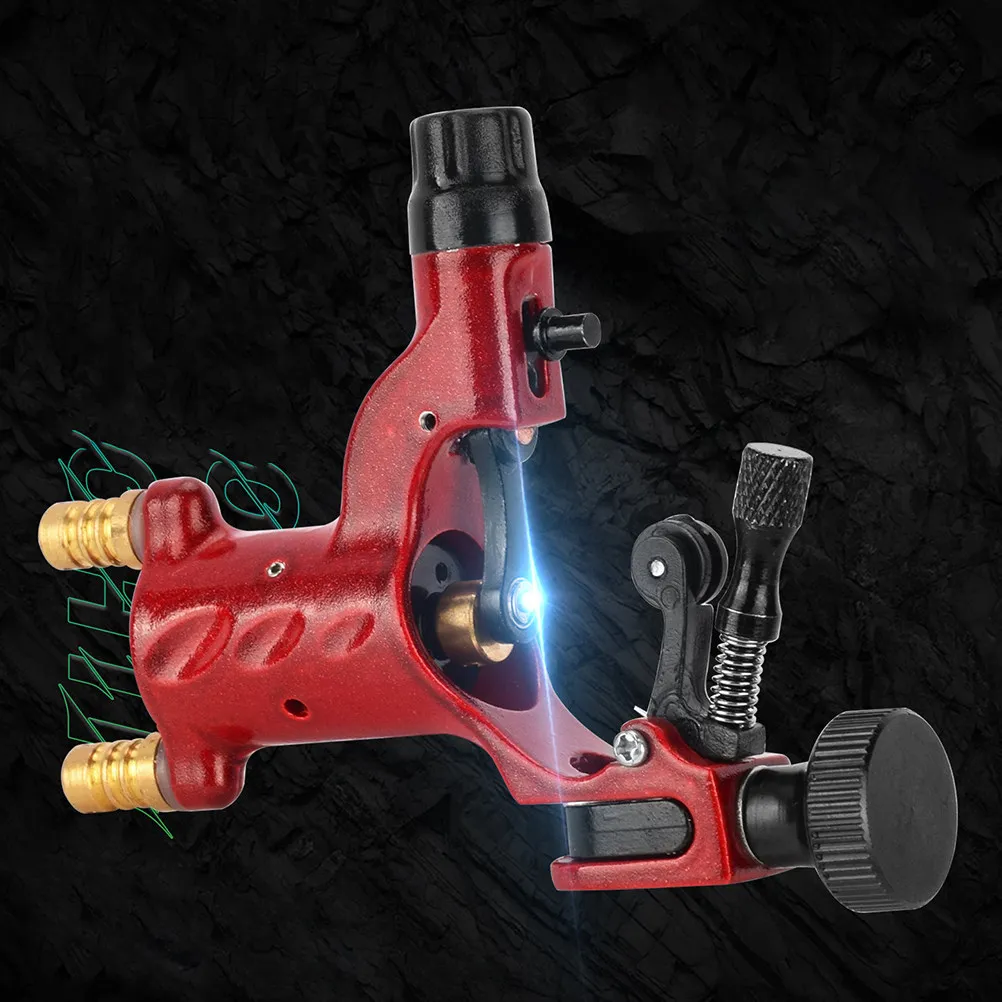 

1Set Professional Tattoo Machine Rotary Kit Portable Sturdy Stable Needle Complete Tattoo Supply Set for Artist Learner