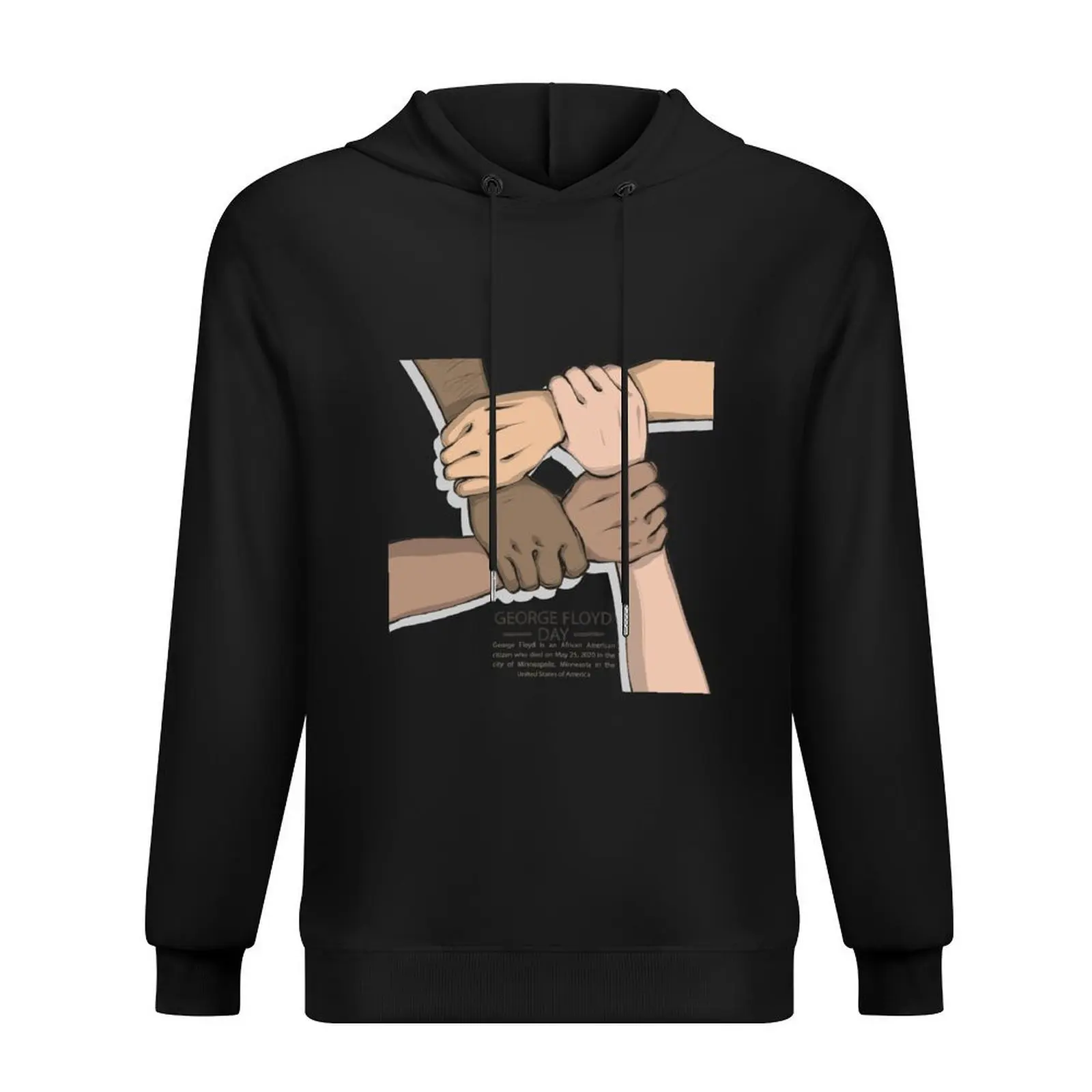 

George Floyd Hoodie men wear mens clothes men's autumn clothes autumn pullover hoodies