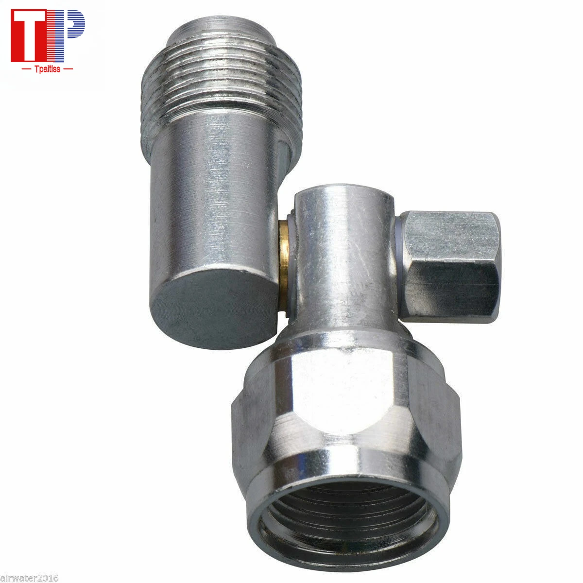 

Tpaitlss 7/8'' F- M Airless Paint Spray Gun Swivel Joint Adapter Tool for Different Angle