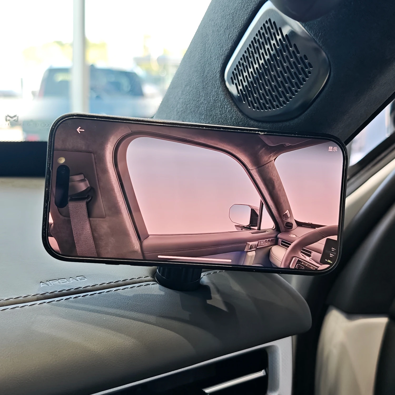 für Dongfeng MHERO M-Hero M817 Auto-Handyhalterung Autohalterung Ständer – Detail 4