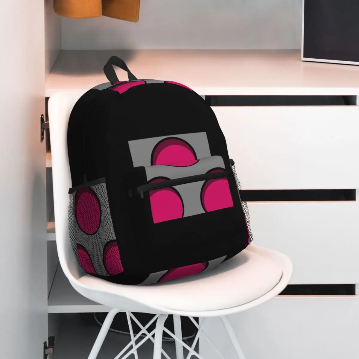 Invader Zim PAK Backpack Daypack Large Capacity Kids BookBag School Bag Shoulder Bags for Men Women
