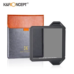 K&F Concept X-PRO ND8/ND64/ND1000 Square Filter 100*100mm Neutral Density Filter Multi Coating Waterproof And Scratch Resistant