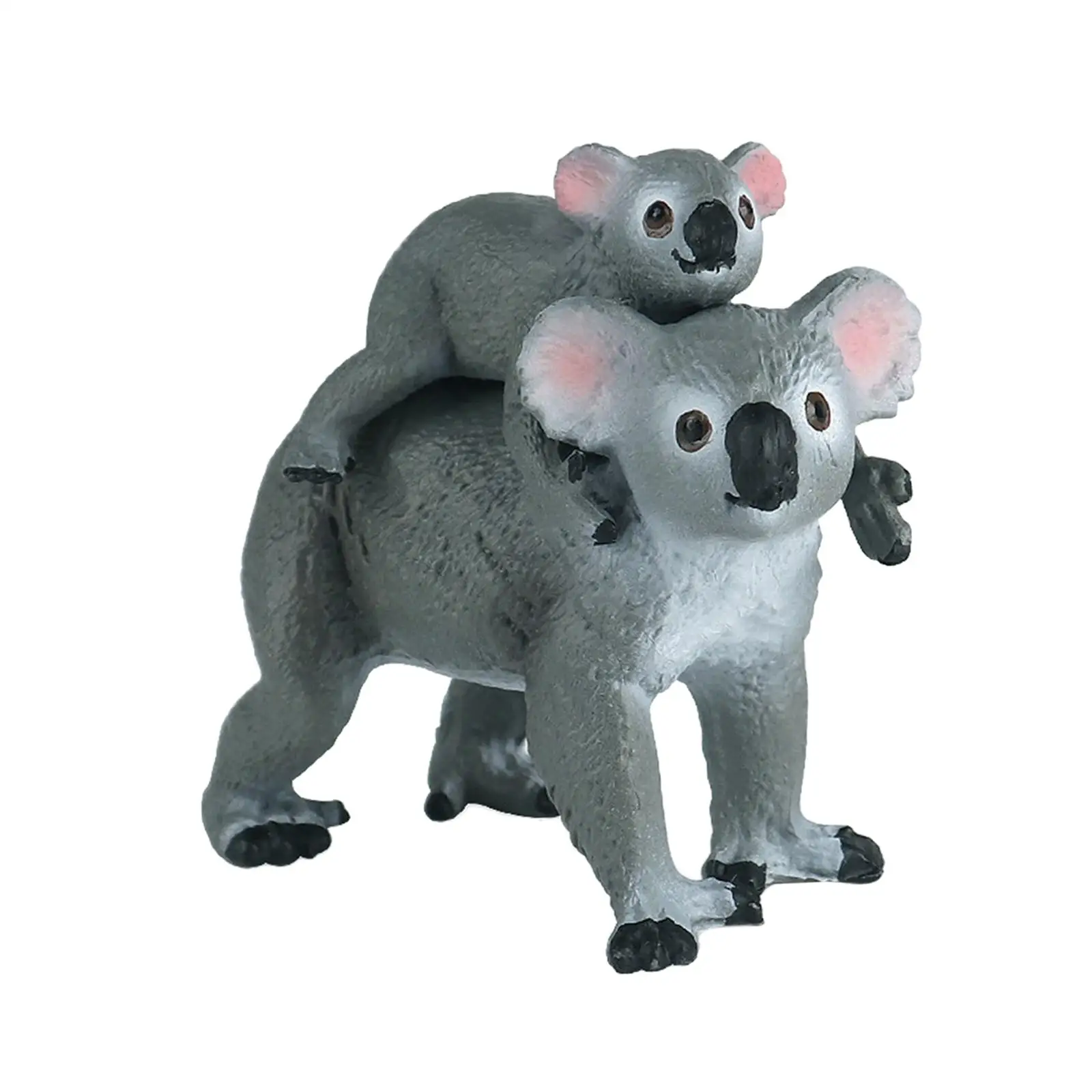 Simulation Koala Playset Miniature Forest Animal Figures Toy for Cognitive Toy