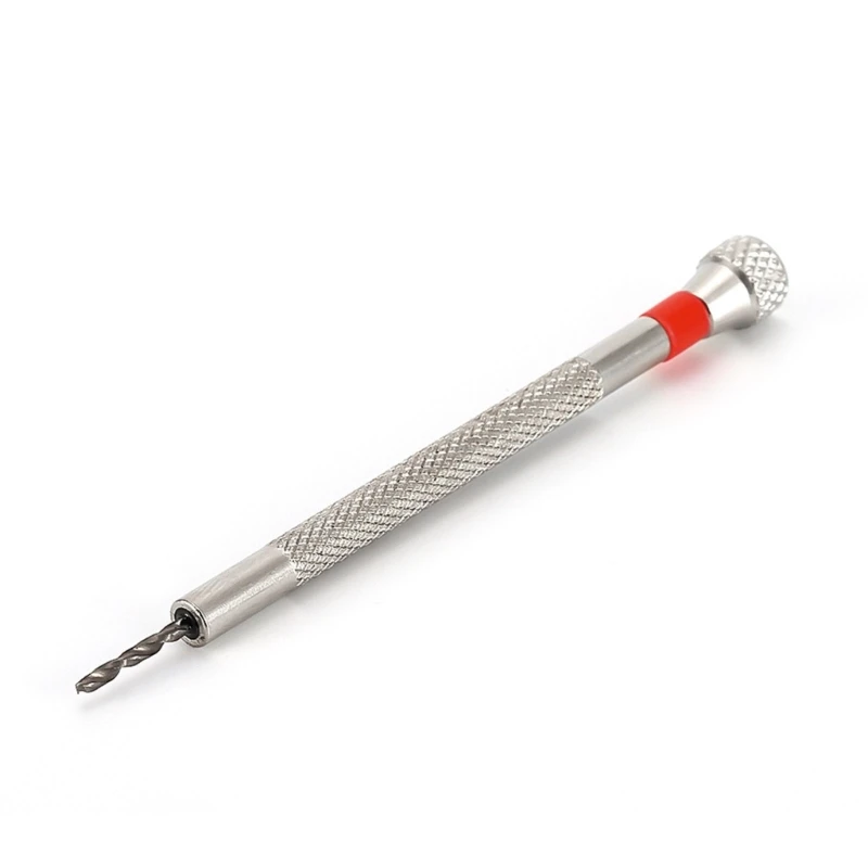 Perceuse à main pour moules en résine, perceuse de précision de 1.6mm, outil de poinçonnage à vis, Mini perceuse hélicoïdale pour bricolage, moule