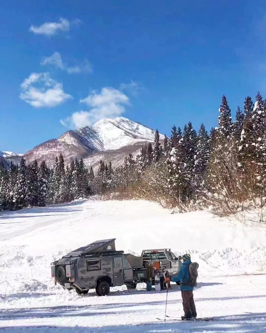 Mini Camper Trailers Off Road Caravan Mini Rv Camper Expedition Trailer Small Travel Trailer Metal Aluminum Rv Camper