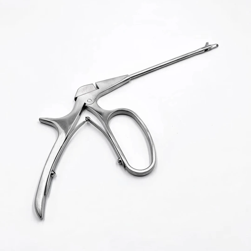 

Cervical biopsy forceps stainless steel biopsy forceps tube type long round head gynecological medical forceps