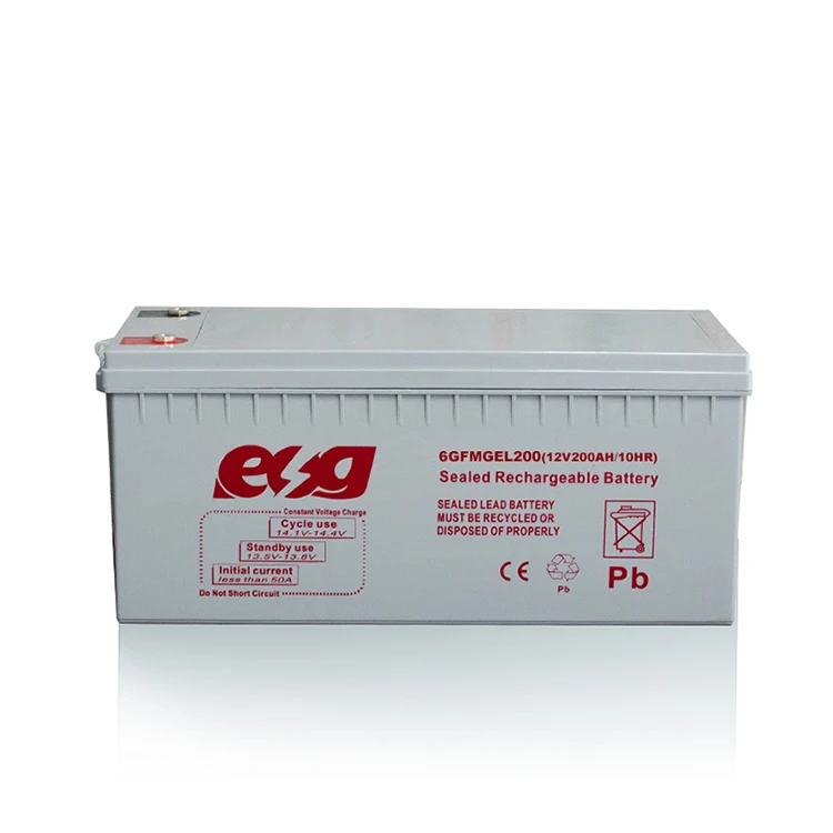 12V 24V 100ah 120ah 200ah 250ah Solar Energy Lead Acid Battery Gel Battery Packs Storage Battery