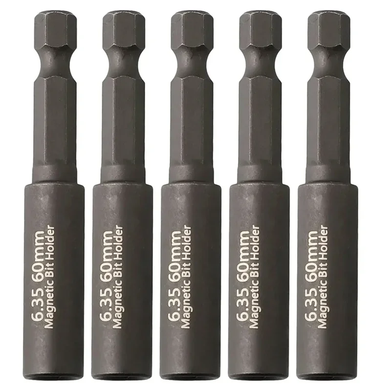 1/2/5 Pieces Magnetic Extension Screwdriver Drill Bit Hexagonal Shank Drill Bit Set Suitable for Drill and Handheld Screwdriver