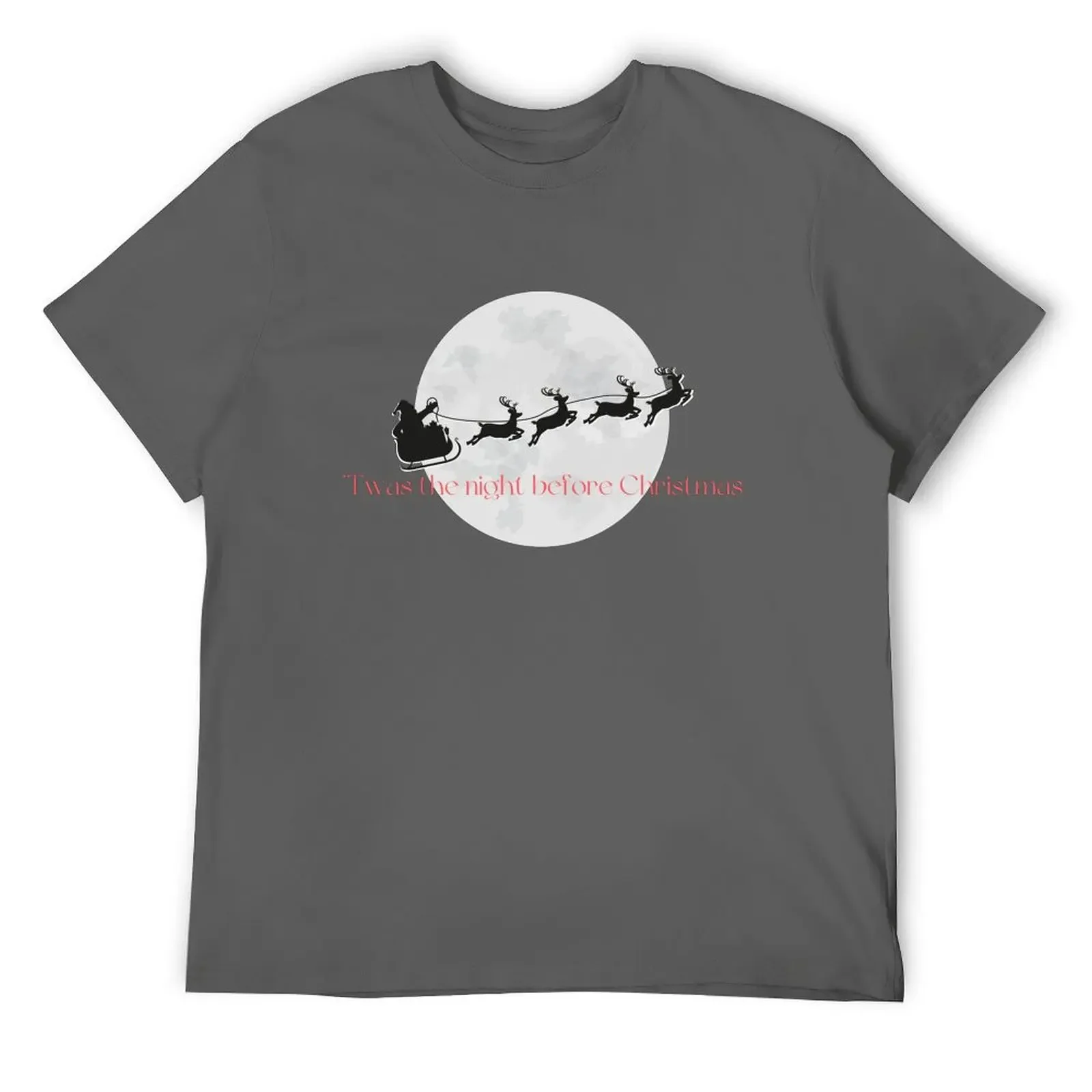 

Twas the night before Christmas T-Shirt blue archive tees mens plain t shirts