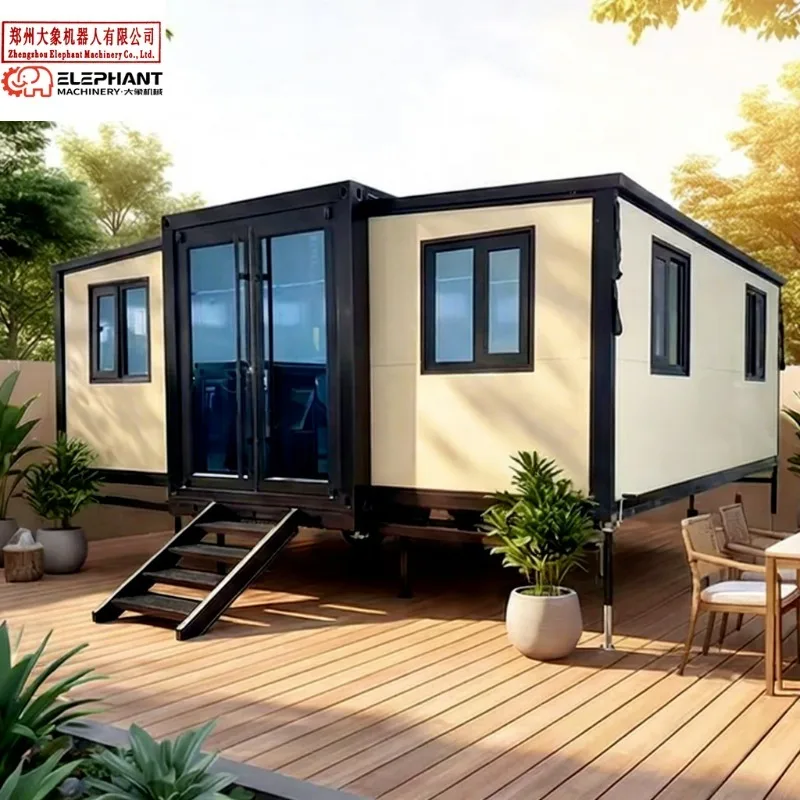 Casa Contenedor Expandible Prefabricada Personalizada en Oferta, Casa Móvil Prefabricada para Envío, Casas Prefabricadas