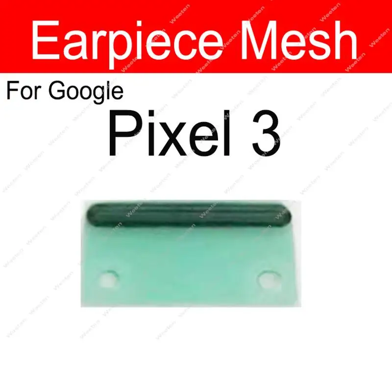 Anti-dust Earpiece Speaker Mesh For Google Pixel 2 2XL 3 3XL 4 4XL 4A 5A 5G Earphone Speaker Dust-proof Grill Ear Sound Parts