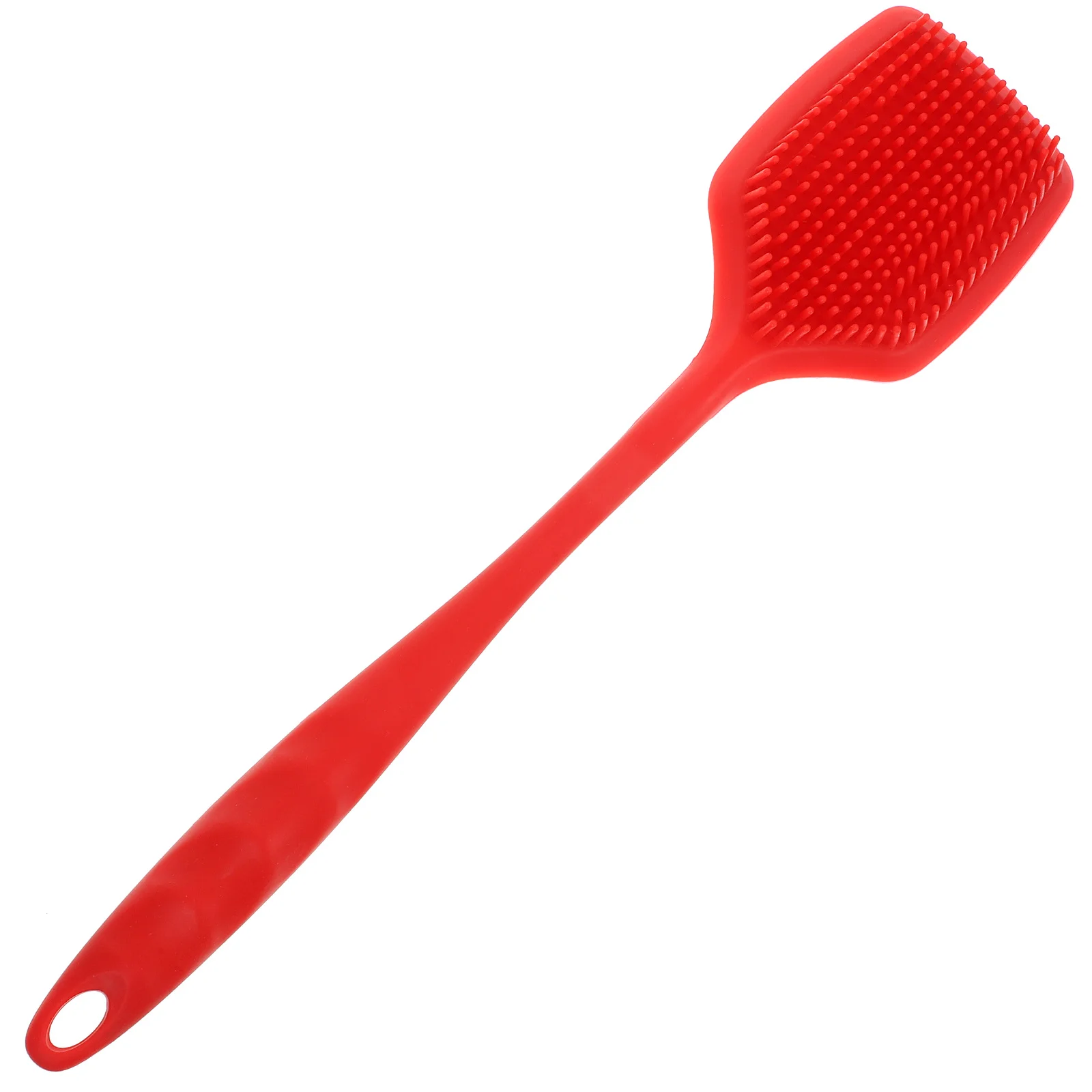 

Silicone Dishwashing Brush Non-Stick Oil Resistant Long Handle Pot Pan Scrubber Kitchen Cleaning Tool For Bowl Sink Stove