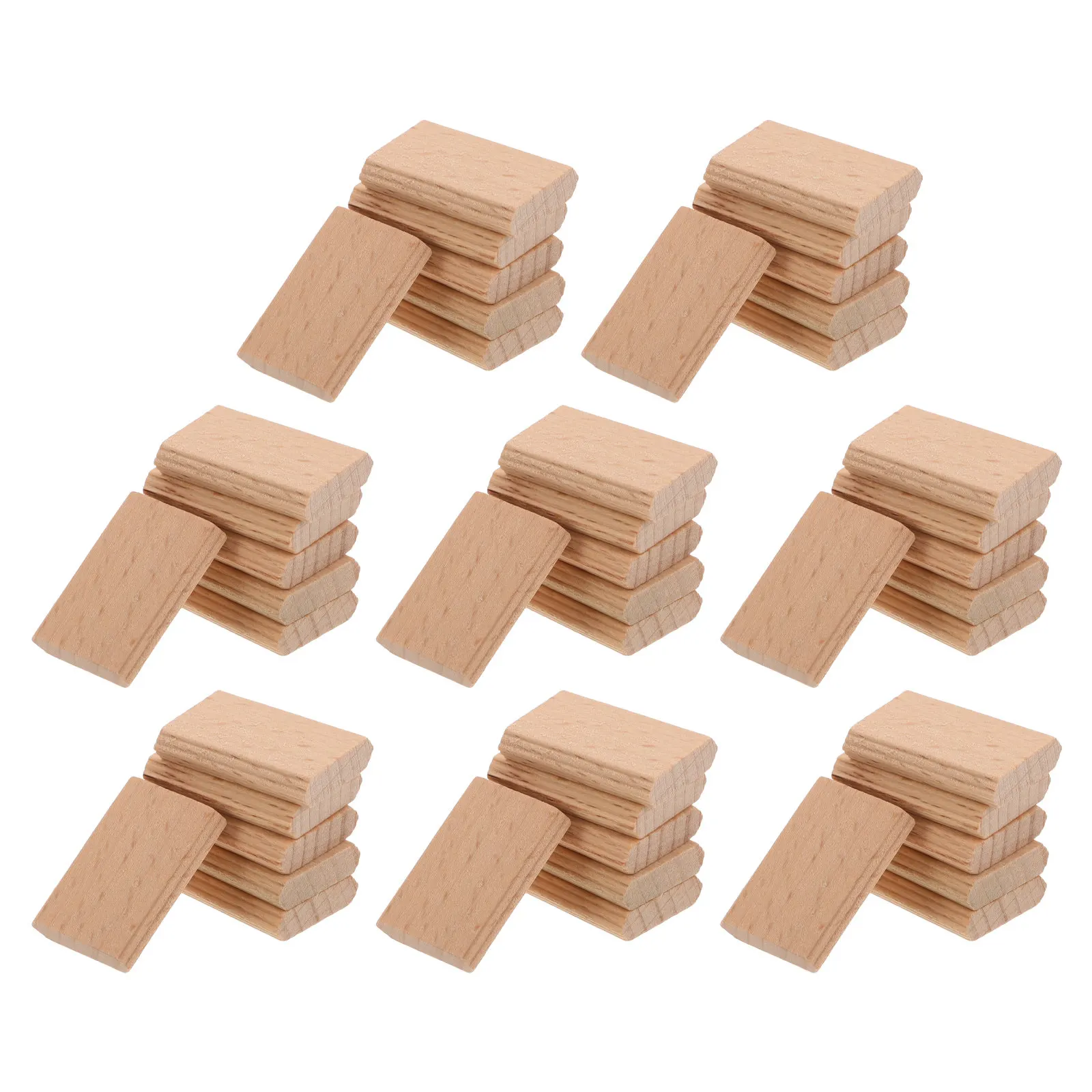 50Pcs Solid Wood Tenon Inserts High-Density Joinery Craft Accessories Cabinet Making Frame Splicing Furniture Construction