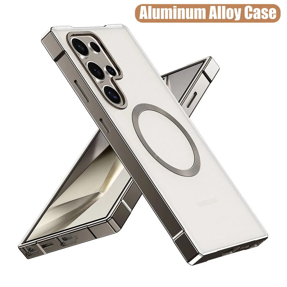 Für Samsung Galaxy A57 A37 S23 S24 S24+ S25 S25+ S26 S26+ Ultra Handyhülle Metallrahmen für MagSafe Schnalle Aluminiumlegierung Hülle – Detail 26
