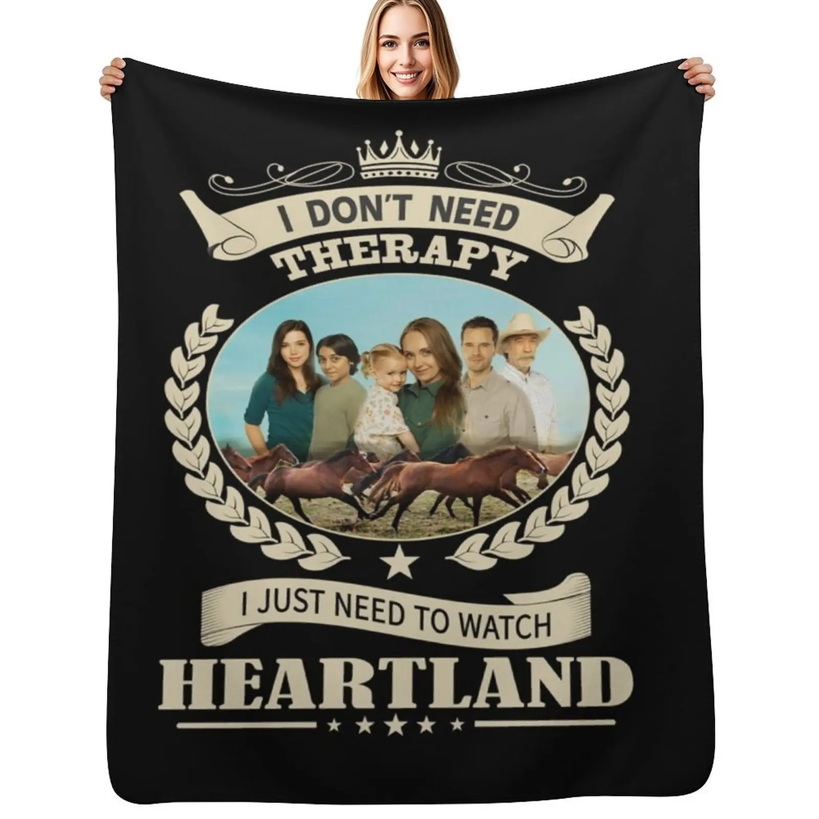 Heartland t-shirt, heartland ranch, heartland US, Uk,Heartland Canada,heartland netflix,He Throw Blanket