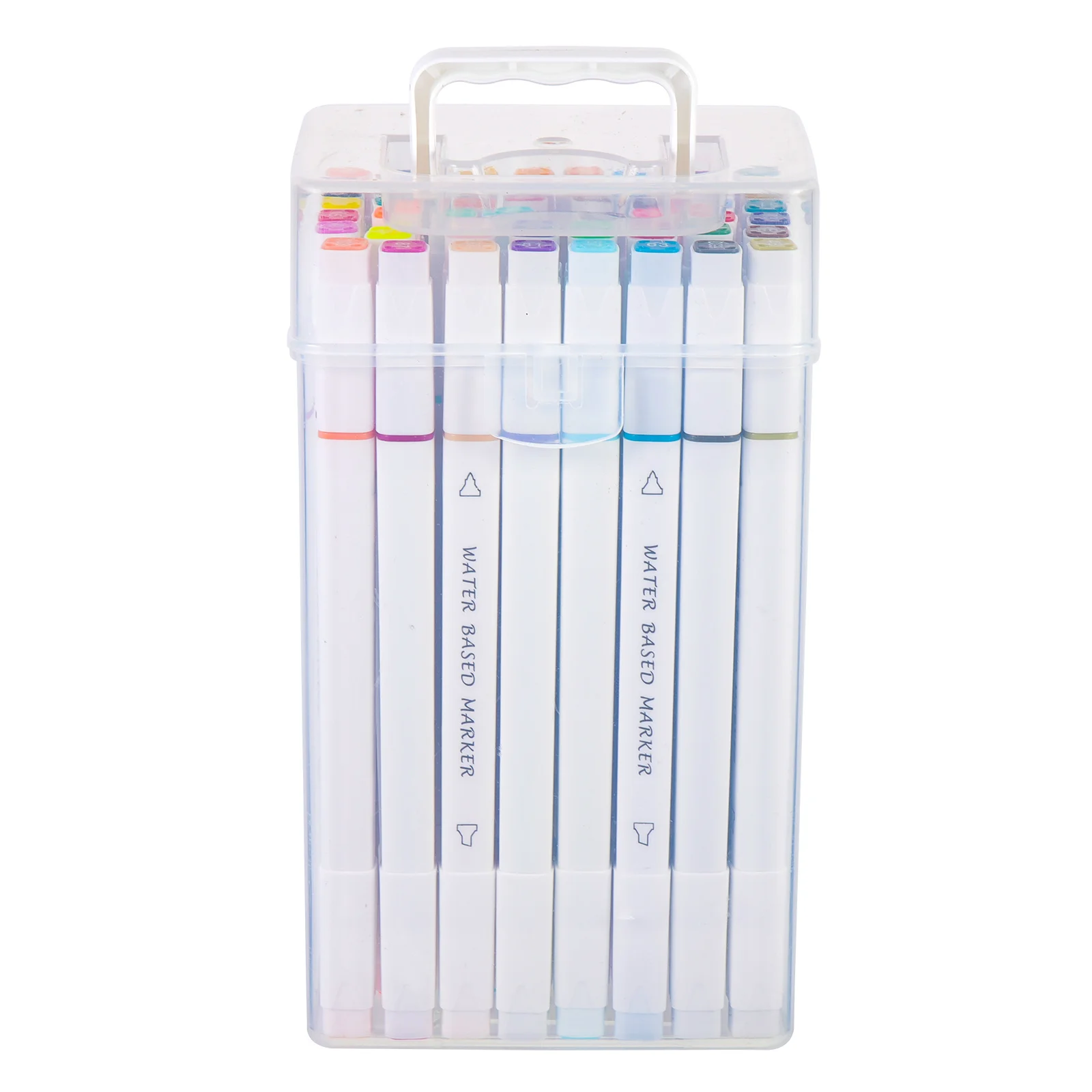 

48pcs Dual Tip Art Drawing Pens Premium Coloring Markers For Kids Artists Students Sketching Supplies Plastic Art Markers