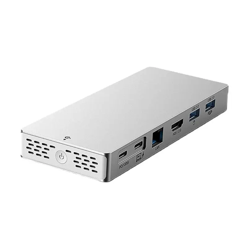 R53C 14 In 1 USB C Hubs With HDTV 4K 60Hz Ethernet Port 100WPD Charging For Laptop