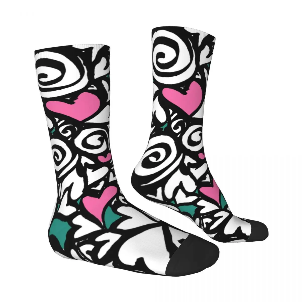 Heart And Soul Kawaii Socks Gym Cartoon Pattern Socks