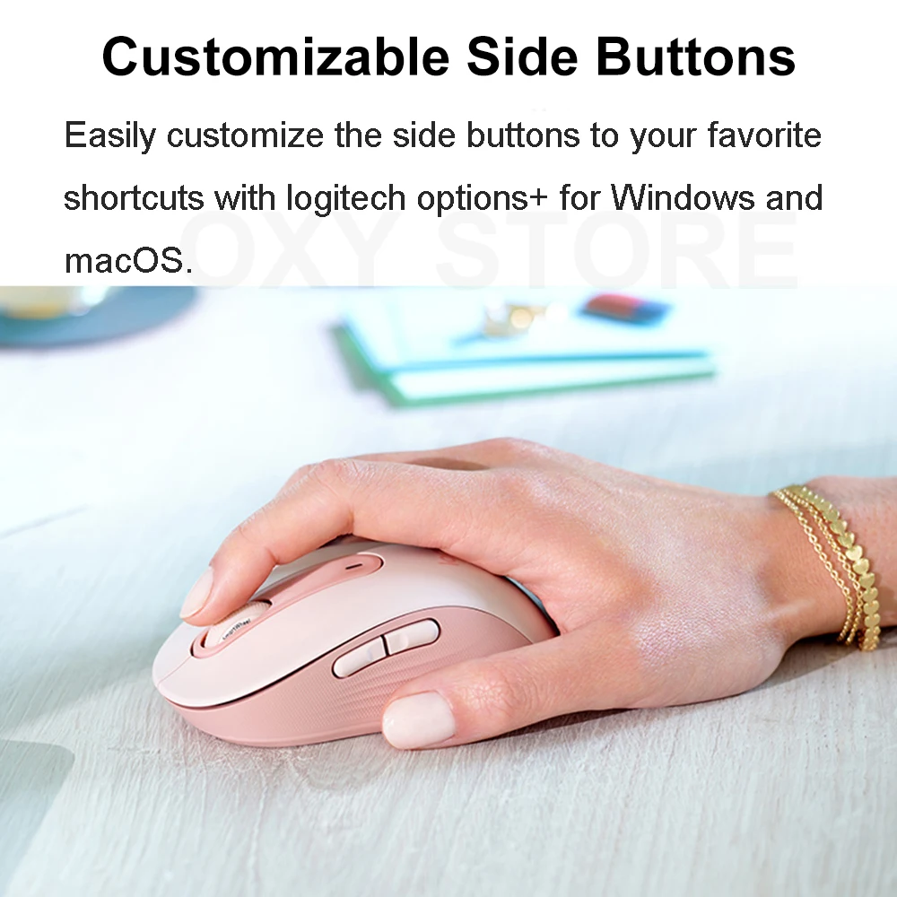 Logitech Signature M650 M650L ไร้สายบลูทูธ400 DPI Sensor เทคโนโลยี Logitech Advanced Optical Tracking