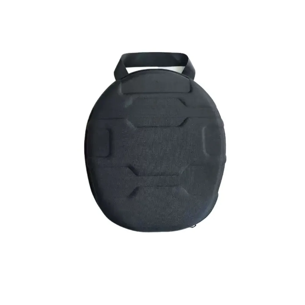 Black Over-ear Headphone Storage Case, Universal Carrying Bag Compatible With Multiple Headphone Models