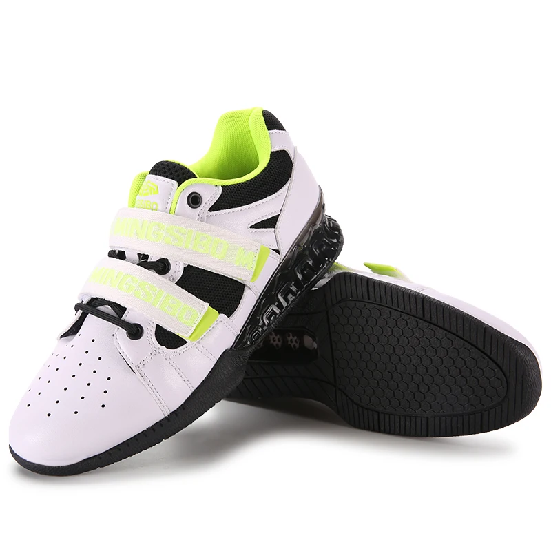 Professional Men Weightlifting Shoes Youth Gym Squat Weightlifting Training Sneakers Male Gym Athletic Power Sport Fitness Shoes