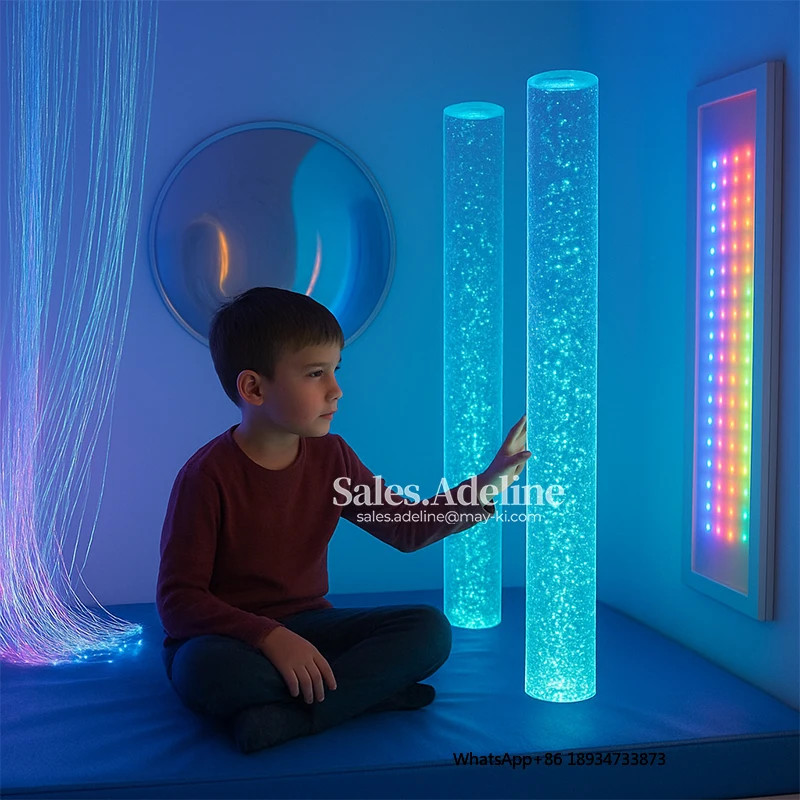 

Complete Snoezelen Multi-Sensory Room Kit Calming Equipment for Autism ADHD & Special Needs Therapy