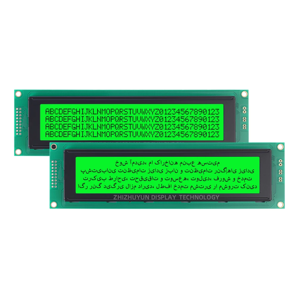 40x4 4004 4004 a5 Farsi Zeichen LCD-Modul Anzeige bildschirm blauer Film aip31066 Controller Support Schema Entwicklung