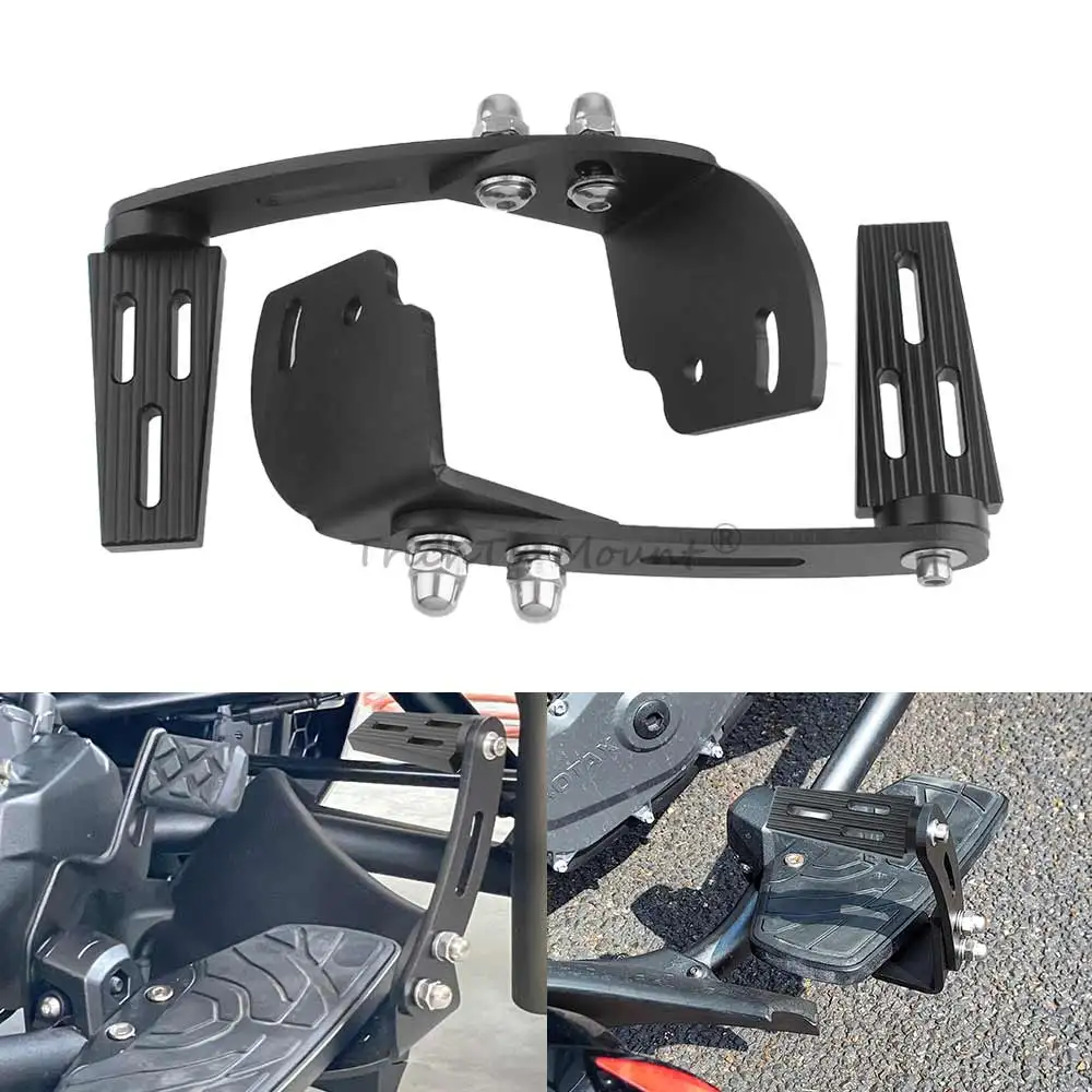 

For Can-Am Spyder F3 w/ Factory Floorboards 2015-2023 ATV UTV Floor Board Highway Road Pegs Foot Rest Extension Footpeg Pedal