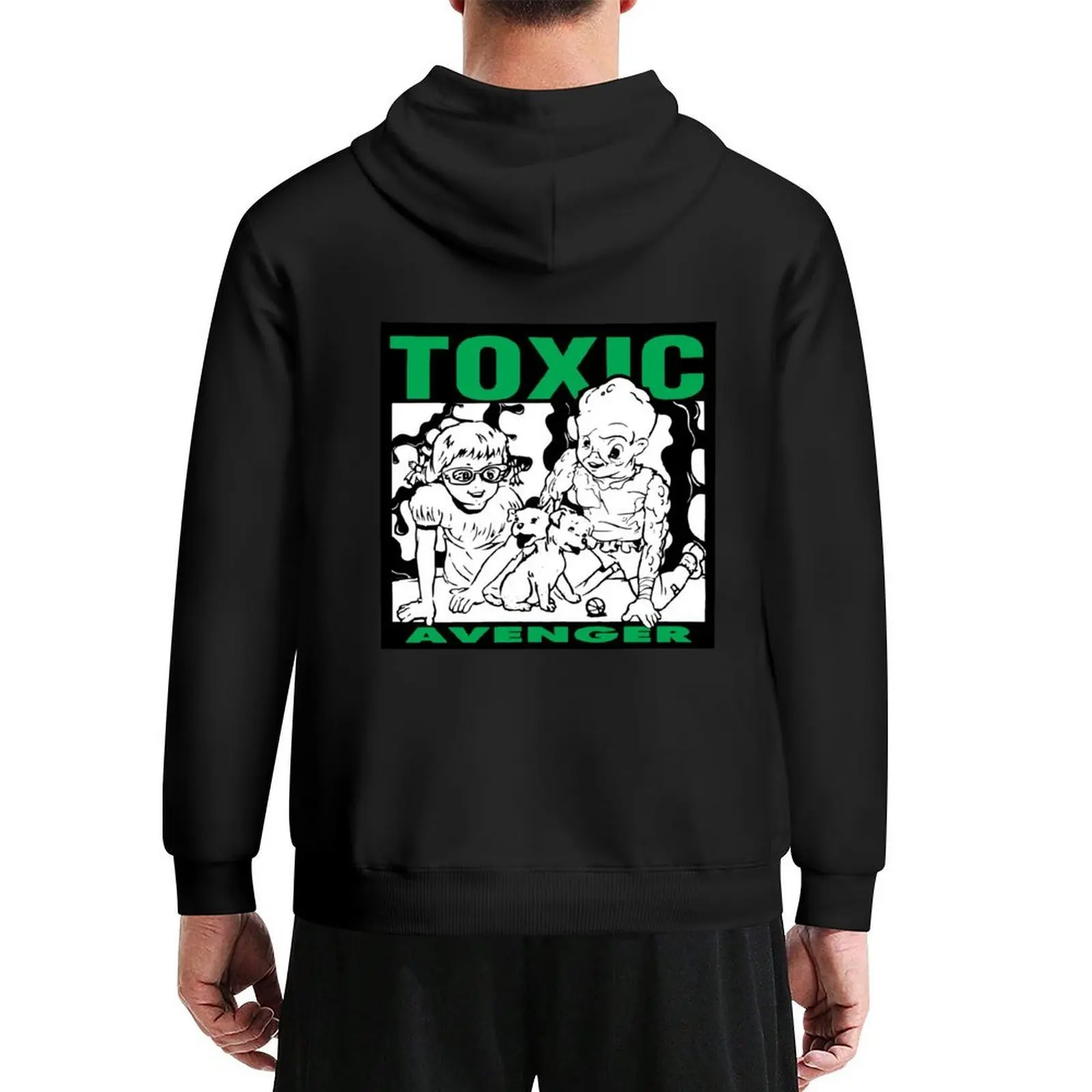 

Melvin the Toxic Avenger Hoodie men's sweat-shirt fashion men anime clothes hooded shirt hoodies for men
